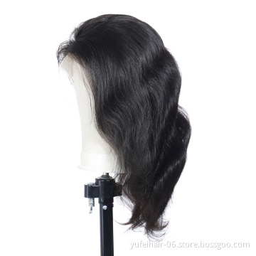 Brazilian 13x4 Bob Wigs Pre Plucked With Baby Hair Body Wave 150% Short Remy Human Hair Water Bob Wigs For Women